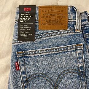 Levi’s Wedge Straight High Waist Jeans